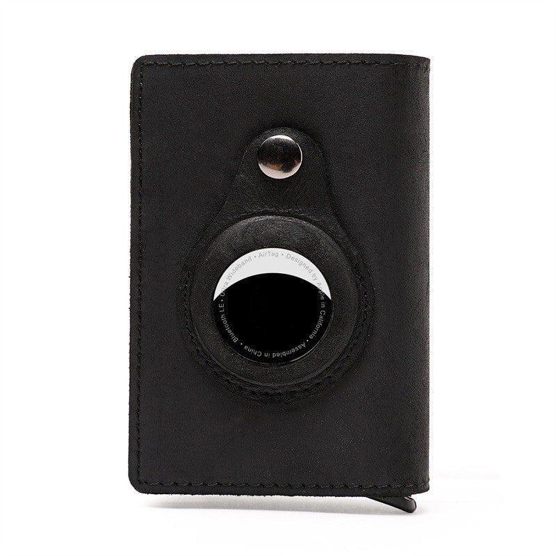 Location Tracker Metal Aluminum Alloy RFID Wallet