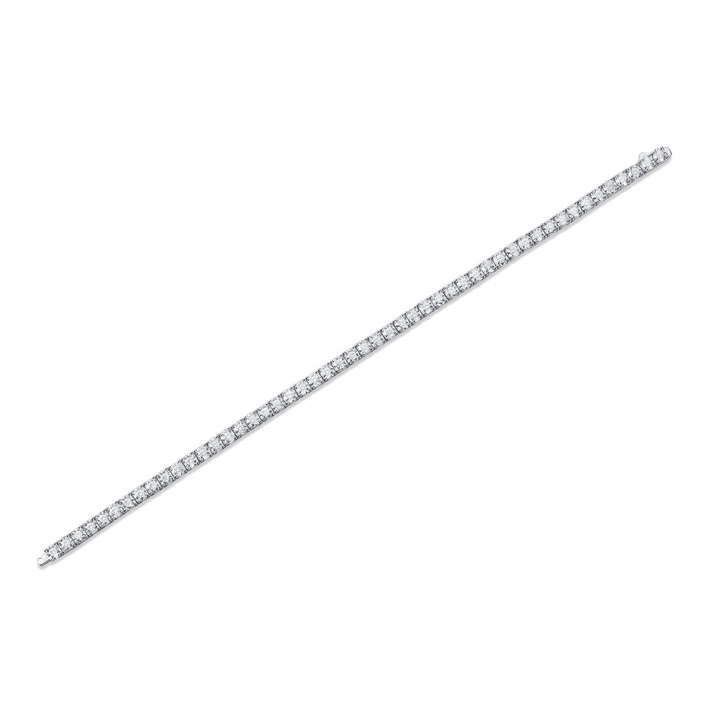 Unique S925 Moissanite Silver Bracelet – Luxury Diamond‑Cut Shine