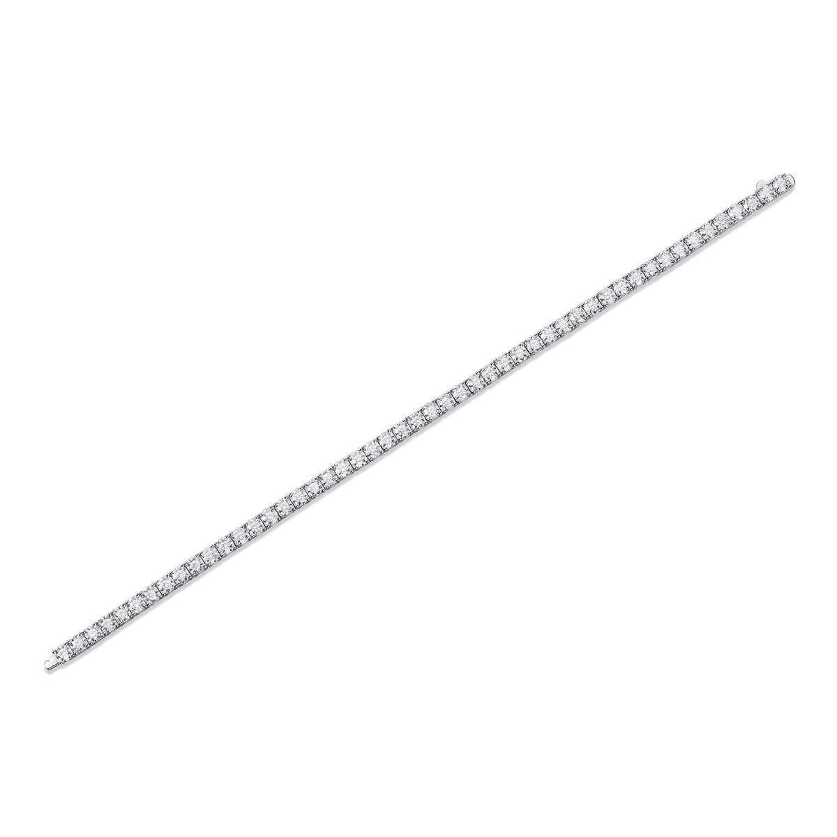 Unique S925 Moissanite Silver Bracelet – Luxury Diamond‑Cut Shine