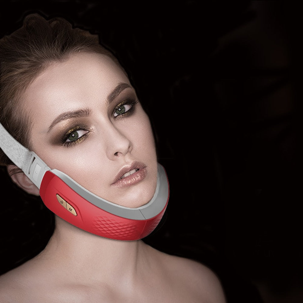 V-Line Face Lift Belt | LED & EMS Facial Toning Device