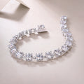Time Luxury Fashion Mossan Diamond S925 Silver Bracelet Comparable To Natural Diamonds