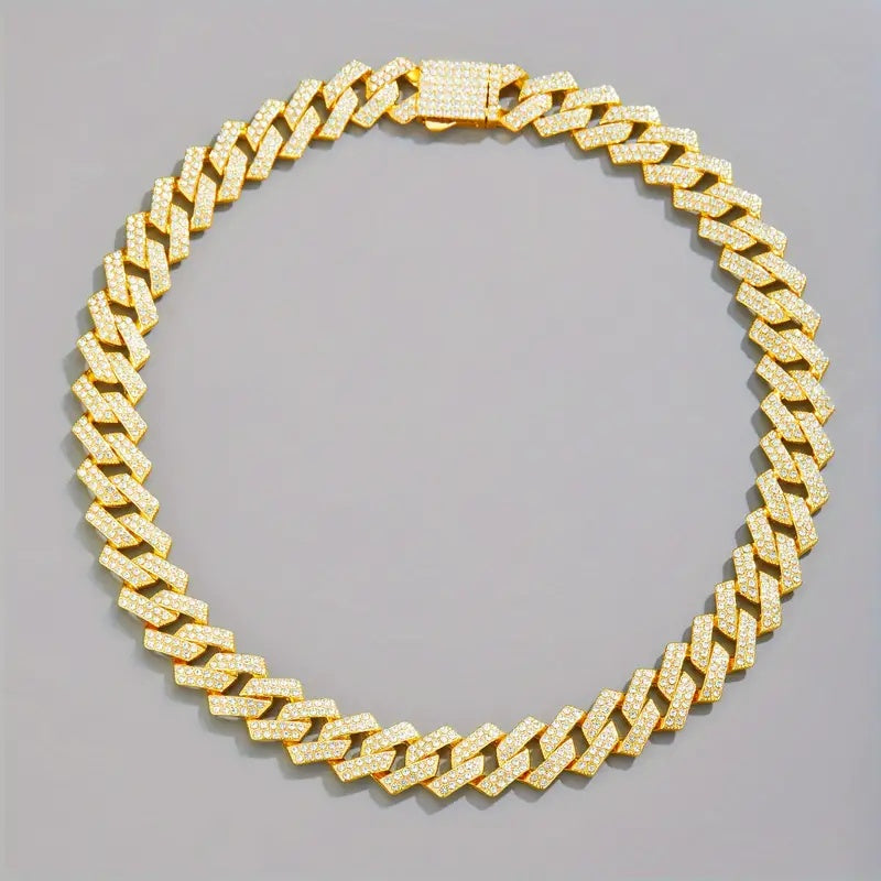 Keel S925 Moissanite Silver Bracelet – Luxury Diamond‑Cut Finish