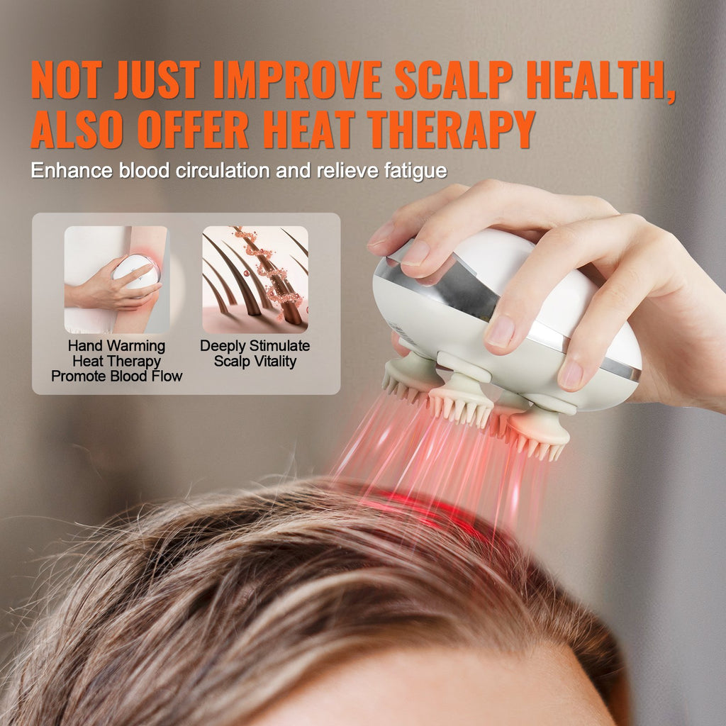 Electric Scalp Massager with Heat