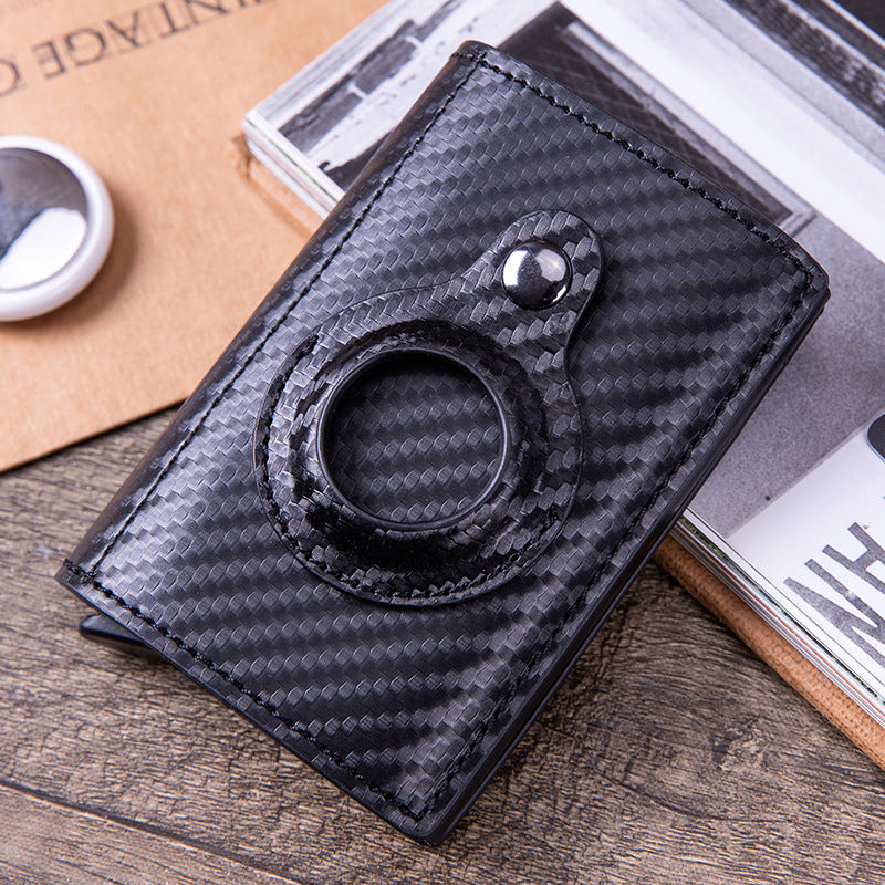 Location Tracker Metal Aluminum Alloy RFID Wallet