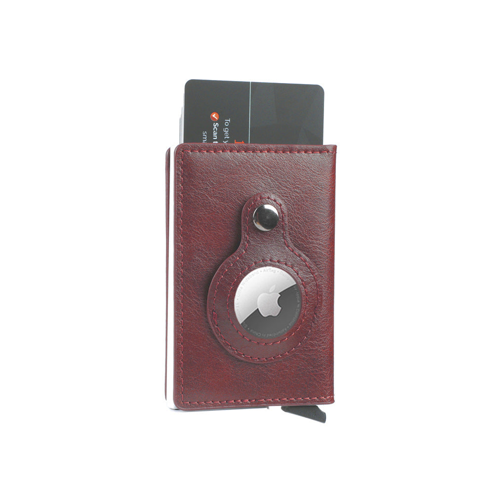 Location Tracker Metal Aluminum Alloy RFID Wallet