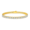 Unique S925 Moissanite Silver Bracelet – Luxury Diamond‑Cut Shine
