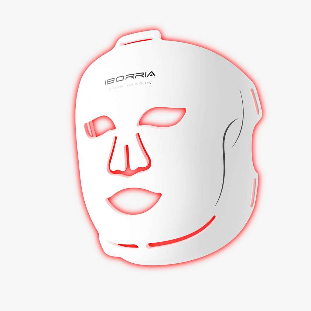 LED Silicone Facial Beauty Light Mask