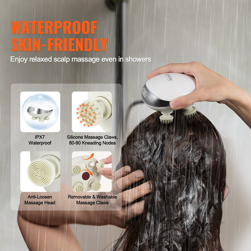 Electric Scalp Massager with Heat