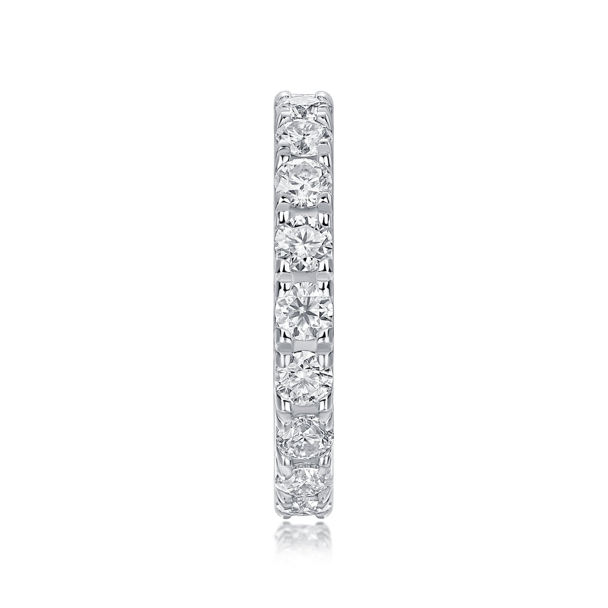 Starry Sky – S925 Moissanite Silver Ring (Luxury Diamond‑Cut Shine)