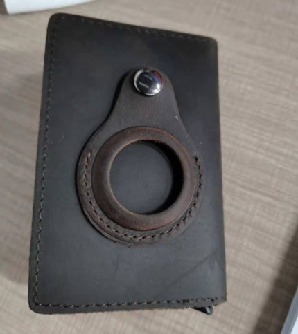Location Tracker Metal Aluminum Alloy RFID Wallet
