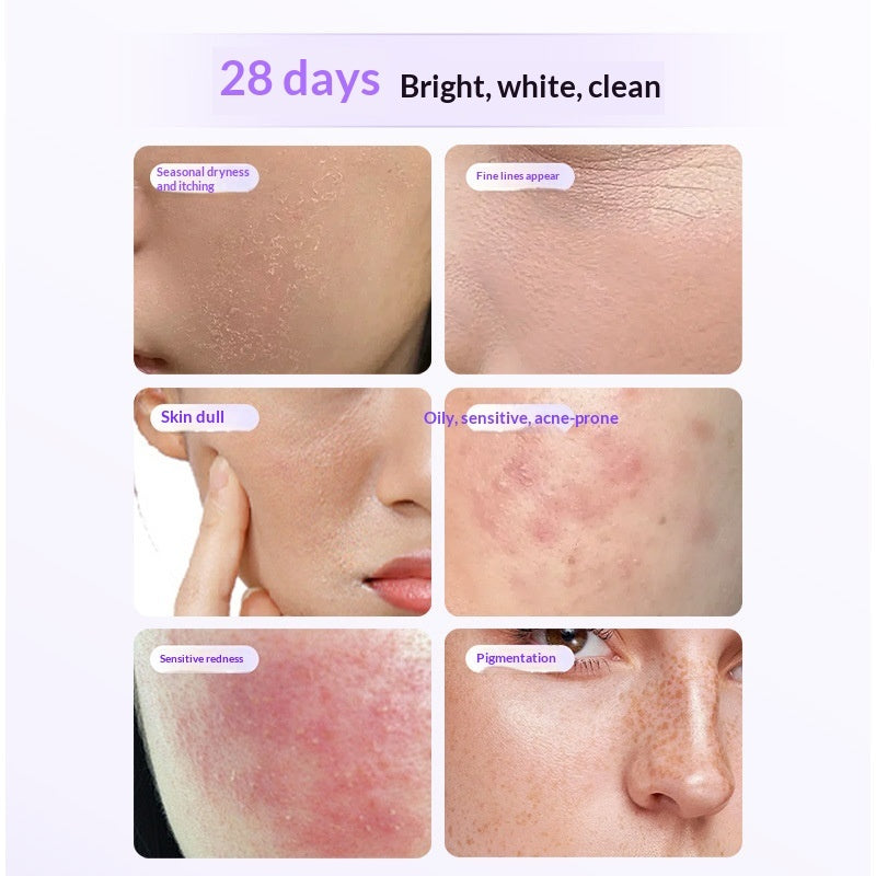 LED Silicone Facial Beauty Light Mask
