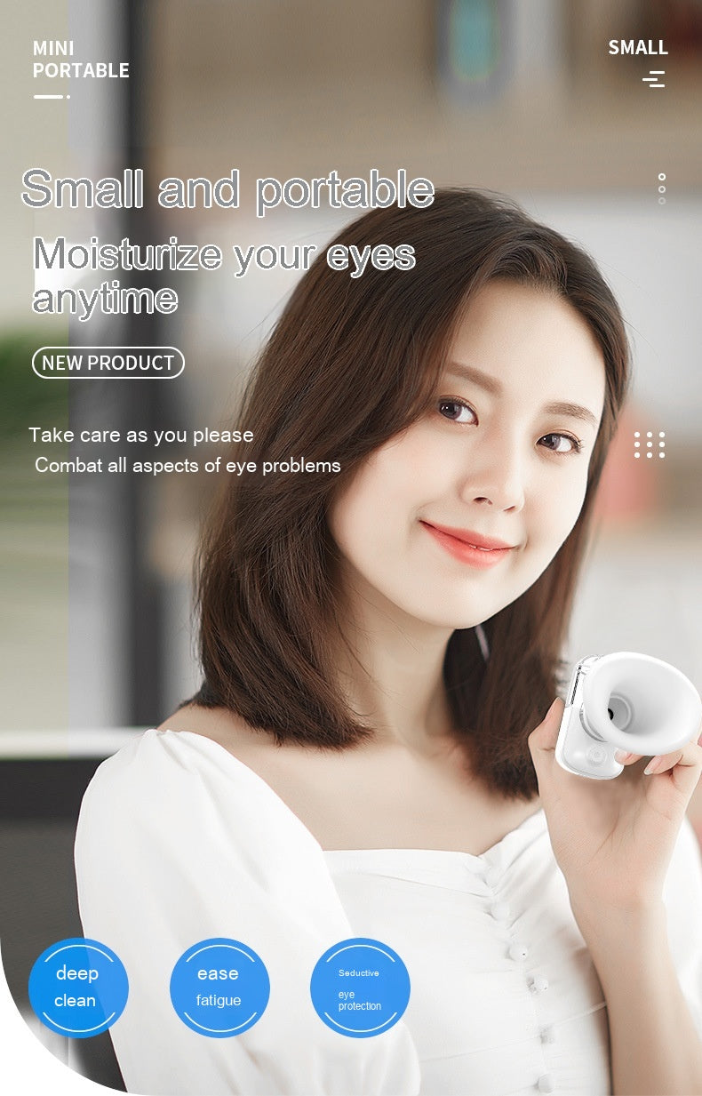 Household Portable Hot Compress Eye Atomization Moisturizing Eye Care Machine Wash Eye Machine