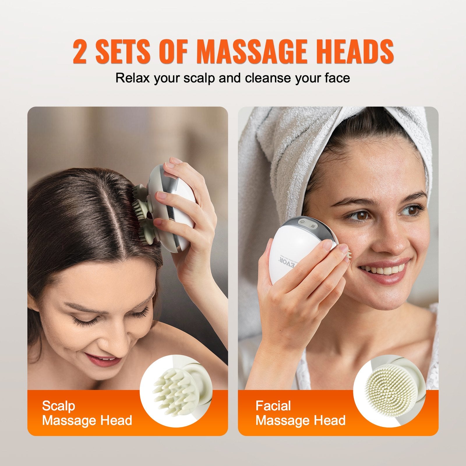 Electric Scalp Massager with Heat